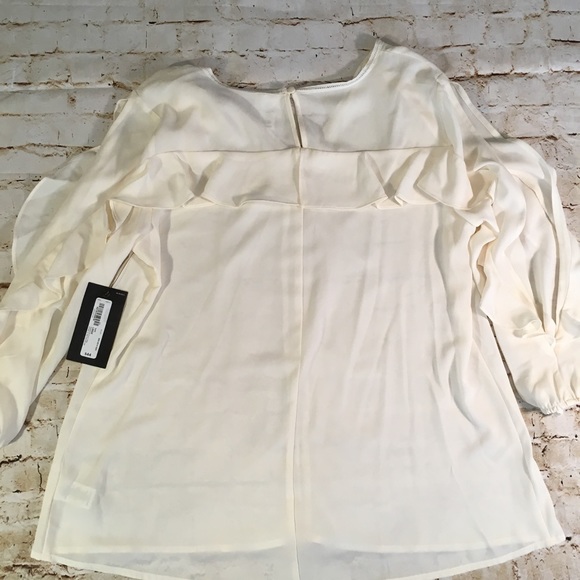 STYLUS Tops - Stylust women's ivory blouse size Large